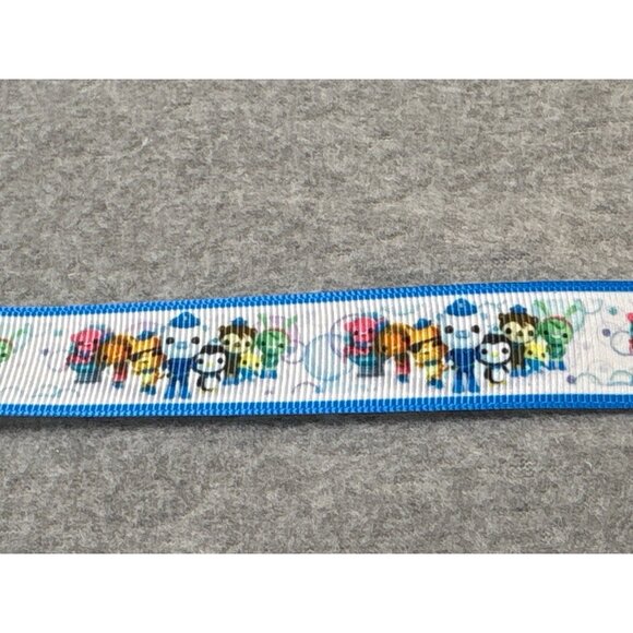 Octonauts Grosgrain Ribbon 3/4" wide x 4 yards Captain Barnacles & Crew - Picture 1 of 3